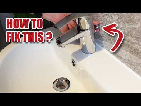 How to fix a basin lever pop-up waste