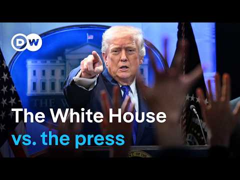 Trump government escalates attacks on US media over Iran war | DW News