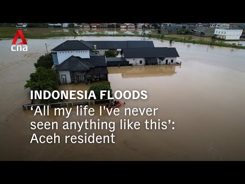 1,500 evacuated in Aceh, Indonesia due to floods, landslides