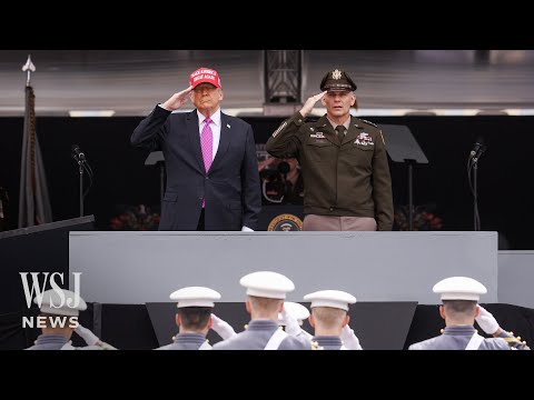 Watch: Trump Addresses Graduates at West Point Commencement | WSJ News
