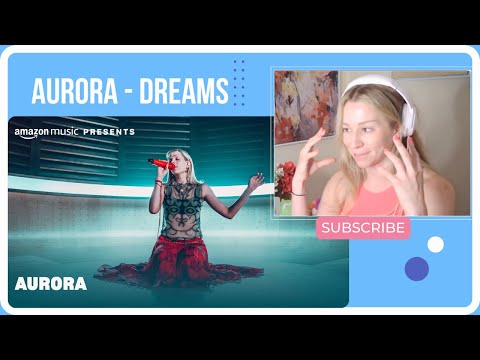 Voice Teacher Reacts to Aurora - Dreams Live at Amazon music