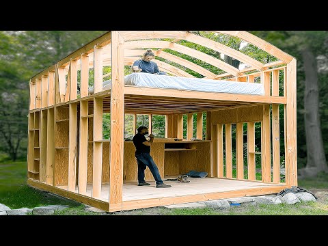 Man Builds Dream Shed in His Backyard | Start to Finish by @Every other Karl