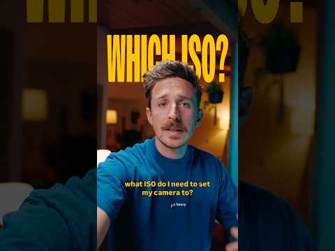 Stop Using the Wrong ISO! Do This Instead 👇