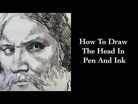 How To Draw With Your Fountain Pen: Drawing The Head