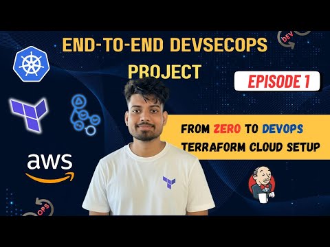 End-to-End DevSecOps Project | Setup Infra and Automate Part-1 | Terraform, Jenkins, GitHub Actions