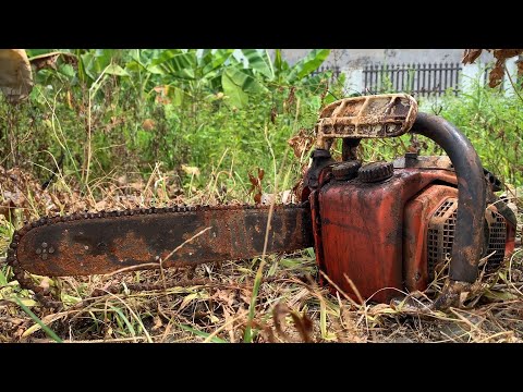 ECHO ChainSaw Full Restoration | Restore Chainsaw Cannot start