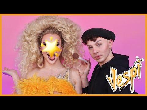 VESPI me tranforme en DRAG QUEEN - Drag Race France Makeover