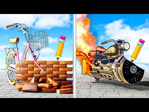 Any Vehicle You Draw Comes to Life in Scribble Rider