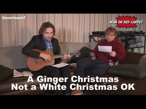 Ed Sheeran “Ginger Christmas” on Sunrise