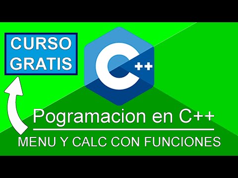 64.🥇 COMO HACER un MENU con FUNCIONES en C++ 🥇➤🥇COMO HACER una CALCULADORA con FUNCIONES en C++🥇 💻