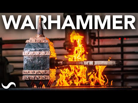 Making a 50lb GIANT Warhammer!