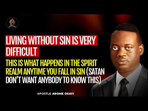 THE MYSTERY BEHIND EVERY TEMTATIONS, WHY IT IS HARD TO TO SAY NO || APOSTLE AROME OSAYI