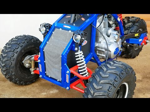 This 250cc Revers Trike Is Totally Insane – Built from Scratch!