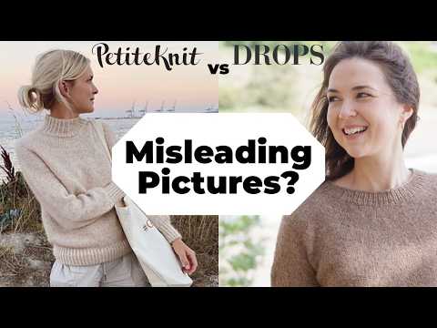 PetiteKnit Novice Sweater vs FREE DROPS Alternative — Which is ACTUALLY Beginner-Friendly?