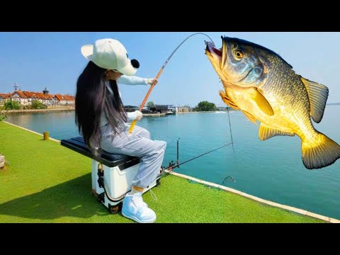 盤黑坑水庫囂張老闆！三個女人一台戲，收貨直接讓漁場老闆破防！ 【女釣友微微】