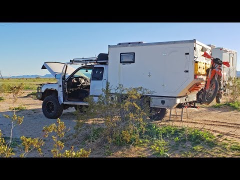 BREAKING DOWN in a TRUCK CAMPER is AWESOME - Part 1