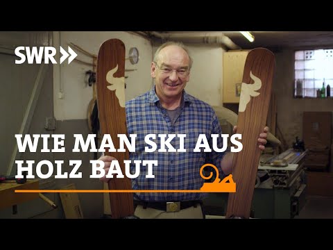 How to build a Ski out of wood.