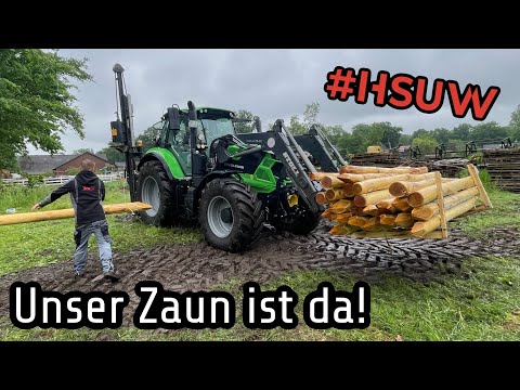 Farmvlog #365 | Der Wolfschutzzaun kommt!