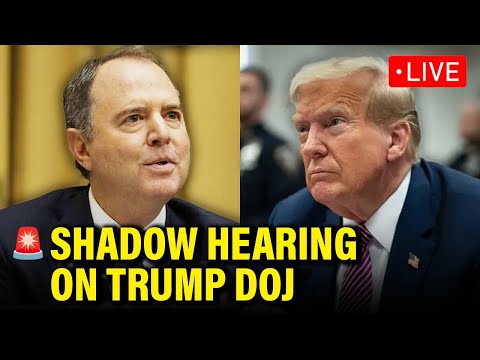 LIVE: Dems Hold SHADOW HEARING on Trump DOJ