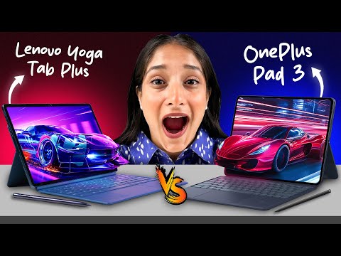 OnePlus Pad 3 vs Lenovo Yoga Tab Plus comparison in Hindi - REAL Android tablet war of 2025!