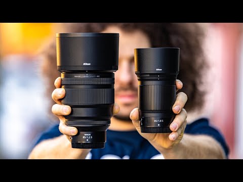 Nikon 85 1.2 Z Hands-On pREVIEW: BUY or BYE?!? (vs Nikon 85 1.8 Z)