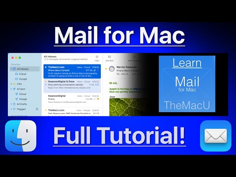 How to use the Apple Mail App for Mac - Full Tutorial!