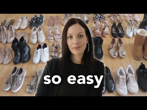The BEST Way To Declutter Shoes, Bags & Accessories!