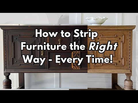 How to Strip Furniture the Right Way - Every Time!