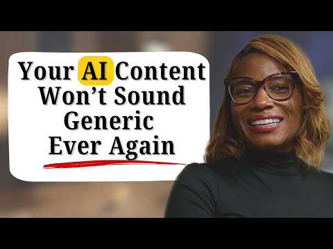 How to Make ChatGPT Actually Sound Like You (10‑Minute Voice Blueprint)