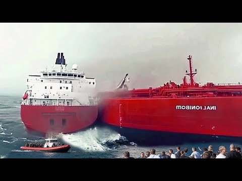 Biggest Ship Collisions and Mistakes Caught On Camera 2025!