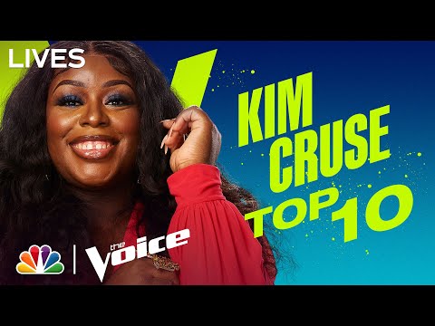 Kim Cruse Performs Rihanna's "Love on the Brain" | NBC's The Voice Top 10 2022