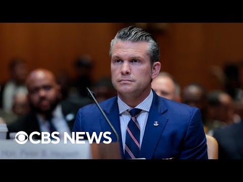 Pete Hegseth testifies at Senate hearing about Trump's defense budget | full video