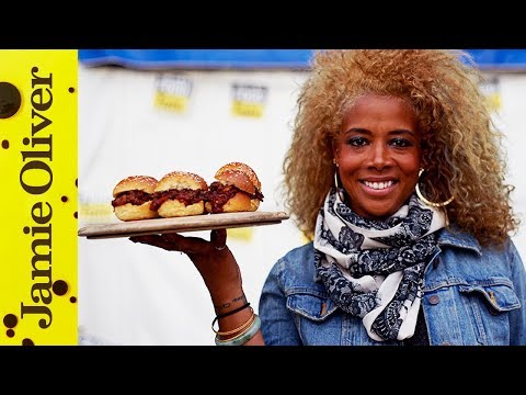 Shredded Beef Sliders & Wild Cherry BBQ Sauce | Kelis