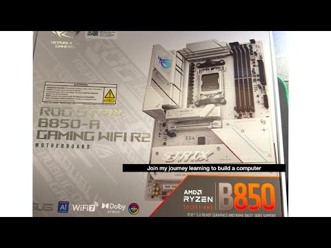 PC build 2026 ASUS ROG STRIX B850-A custom build series 