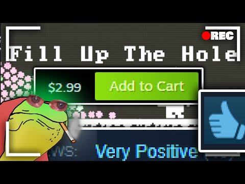 FILL UP THE HOLE, A $2.99 Clicker Base Building Game