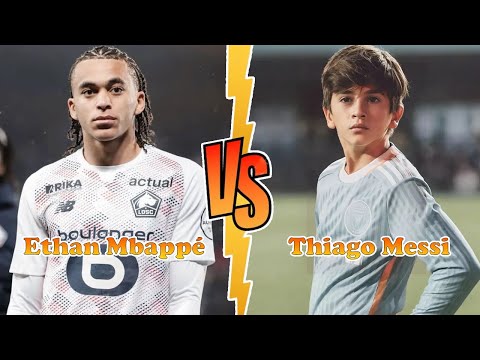 Ethan Mbappé VS Thiago Messi Transformation ★ From Baby To 2025
