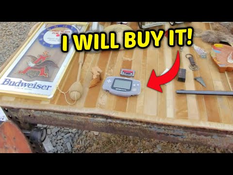 I Was The Only Picker At This Country Flea Market!