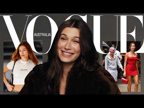 Hailey Bieber Breaks Down Her Most Iconic Looks For Vogue | Vogue Australia