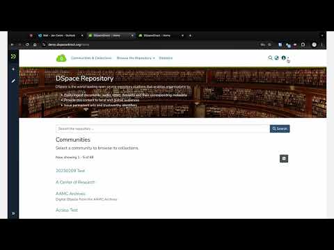 Logging into DSpace for the first time and resetting passwords