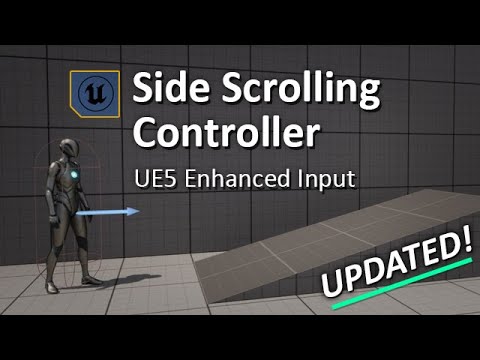 Create a SideScroller from the Third Person Template in Unreal 5 with Enhanced Input