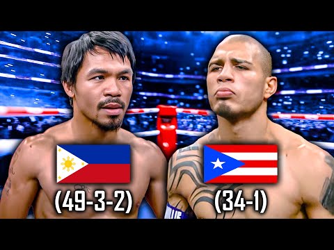 BRUTAL SHOWCASE! Manny Pacquiao (Philippines) vs Miguel Cotto (Puerto Rico) | Fight Highlights