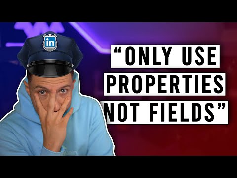 "Don't Use Fields in C#! Use Properties Instead" | Code Cop #003