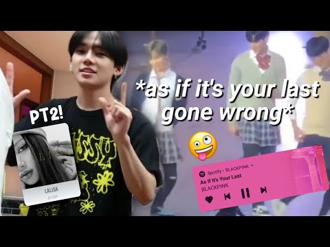 yg boy groups vibing to blackpink songs pt. 2