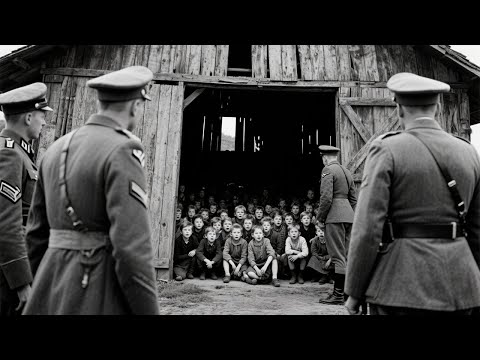 When American Troops Found 200 German Children Hiding in an Abandoned Barn — What Happened Next