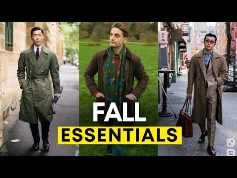 5 Fall Essentials Every Stylish Man Should Own