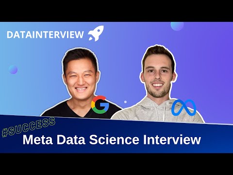 How He Aced Meta Data Science Interview 🚀