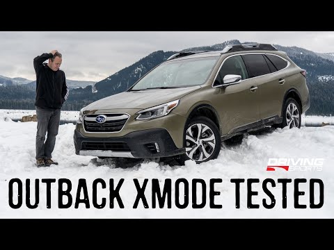 2020 Subaru Outback XMode Offroad and Snow Test