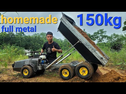 homemade dump truck, full video | rc action homemade