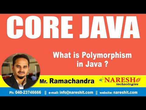 Core Java Tutorial | What is Polymorphism in Java ?