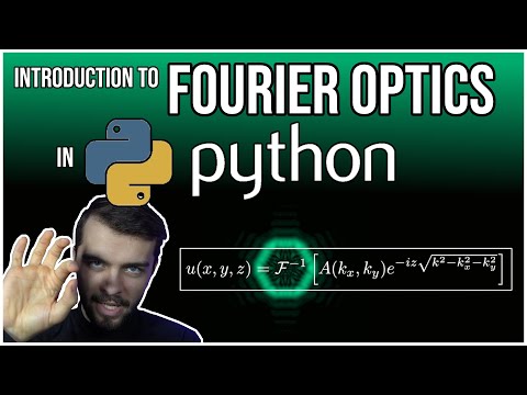 Fourier Optics in Python